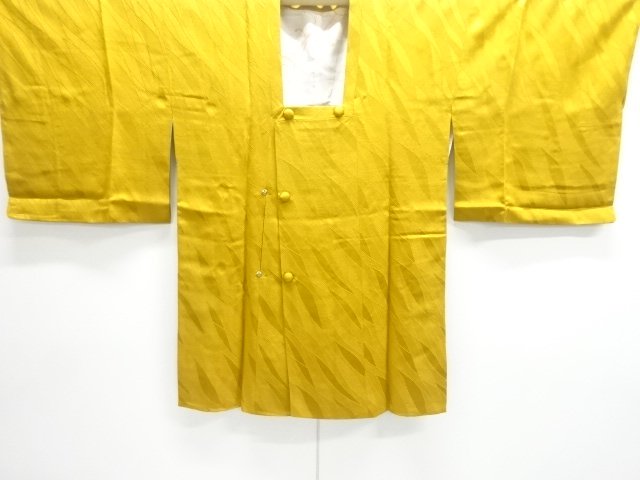 JAPANESE KIMONO / MICHIYUKI COAT / WOVEN ABSTRACT PATTERN
